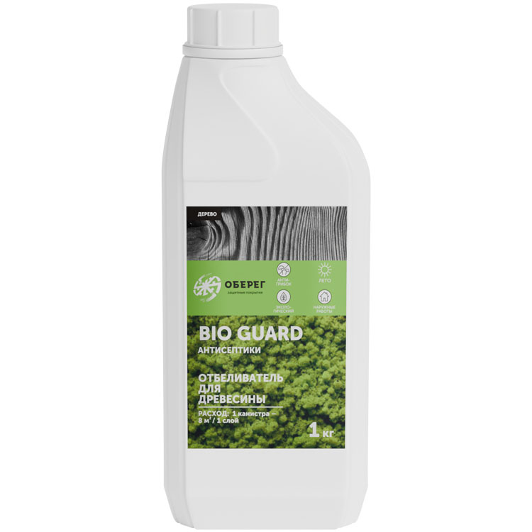 BioGuard Отбеливатель для древесины 1 кг