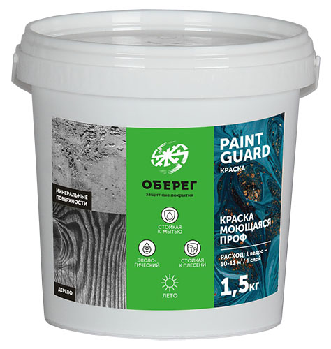 PaintGuard Краска моющаяся ПРОФ