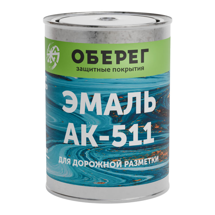 PaintGuard ЭМАЛЬ ДЛЯ ДОРОЖНОЙ РАЗМЕТКИ АК-511 1 кг белая